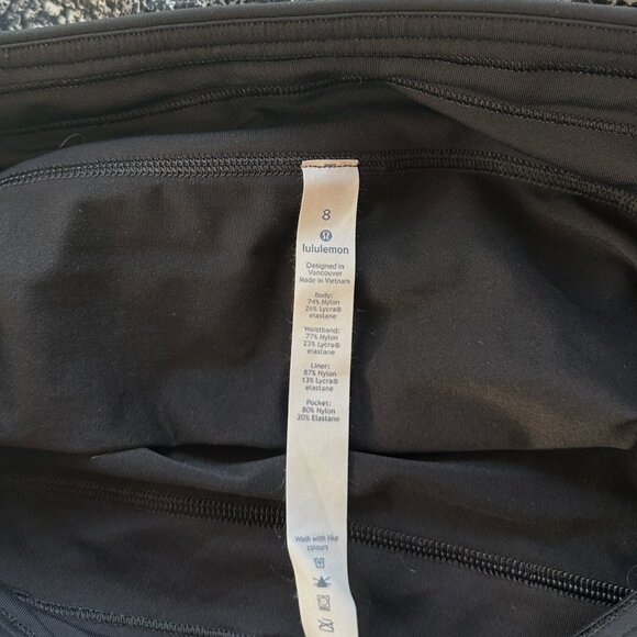 Lululemon Athletica Skort Size 8 - Picture 6 of 6